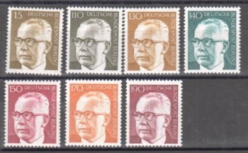 West Berlin 0427 / 0433 ** - 1972